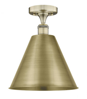 Berkshire - 1 Light - 12 inch - Antique Brass - Semi-Flush Mount (3442|616-1F-AB-MBC-12-AB)