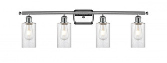 Clymer - 4 Light - 34 inch - Polished Chrome - Bath Vanity Light (3442|516-4W-PC-G804)