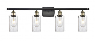Clymer - 4 Light - 34 inch - Black Antique Brass - Bath Vanity Light (3442|516-4W-BAB-G804)