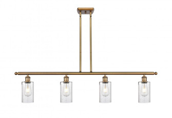 Clymer - 4 Light - 48 inch - Brushed Brass - Stem hung - Island Light (3442|516-4I-BB-G804)