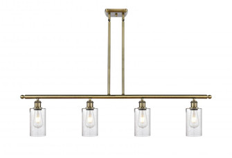 Clymer - 4 Light - 48 inch - Antique Brass - Stem hung - Island Light (3442|516-4I-AB-G804)