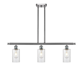 Clymer - 3 Light - 36 inch - Brushed Satin Nickel - Stem hung - Island Light (3442|516-3I-SN-G804)