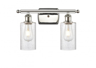 Clymer - 2 Light - 14 inch - Polished Nickel - Bath Vanity Light (3442|516-2W-PN-G804)