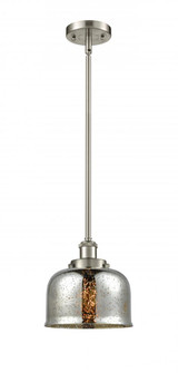 Bell - 1 Light - 8 inch - Brushed Satin Nickel - Mini Pendant (3442|916-1S-SN-G78-LED)