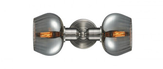 Fenton - 2 Light - 16 inch - Brushed Satin Nickel - Bath Vanity Light (3442|900-2W-SN-G93-LED)