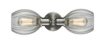 Eaton - 2 Light - 21 inch - Brushed Satin Nickel - Bath Vanity Light (3442|900-2W-SN-G82)