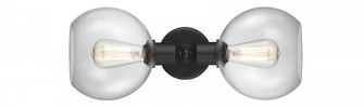 Sphere - 2 Light - 21 inch - Oil Rubbed Bronze - Bath Vanity Light (3442|900-2W-OB-G122-LED)
