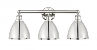 Bristol - 3 Light - 26 inch - Polished Nickel - Bath Vanity Light (3442|616-3W-PN-MBD-75-PN)