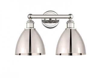 Bristol - 2 Light - 17 inch - Polished Nickel - Bath Vanity Light (3442|616-2W-PN-MBD-75-PN)