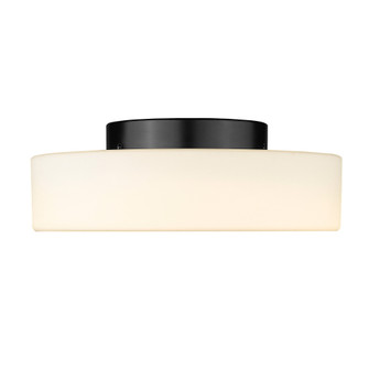 Wry Lighting Toli Integrated LED Flush Mount in Matte Black (36|3136-FM BLK-OP)