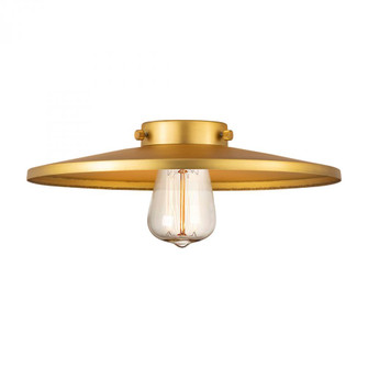 Railroad Light 12 inch Satin Gold Metal Shade (3442|MFR-12-SG)