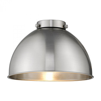 Derby Light 10 inch Brushed Satin Nickel Metal Shade (3442|MFD-10-SN)