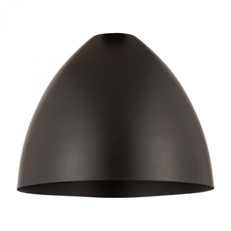 Metal Bristol Light 16 inch Matte Black Metal Shade (3442|MBD-16-BK)