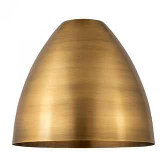 Metal Bristol Light 12 inch Brushed Brass Metal Shade (3442|MBD-12-BB)