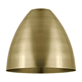 Metal Bristol Light 12 inch Antique Brass Metal Shade (3442|MBD-12-AB)