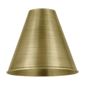 Berkshire Light 8 inch Antique Brass Metal Shade (3442|MBC-8-AB)