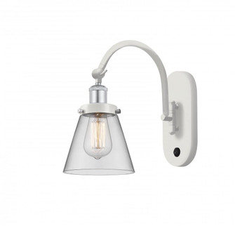 Cone - 1 Light - 6 inch - White Polished Chrome - Sconce (3442|918-1W-WPC-G62)