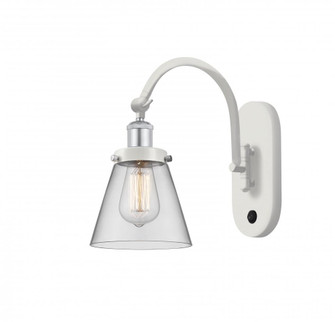 Cone - 1 Light - 6 inch - White Polished Chrome - Adjustable Swing Arm (3442|918-1W-WPC-G62)