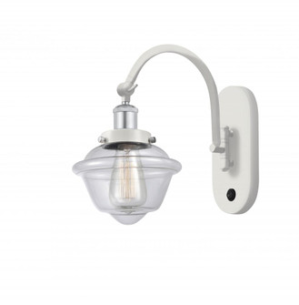 Oxford - 1 Light - 8 inch - White Polished Chrome - Sconce (3442|918-1W-WPC-G532)