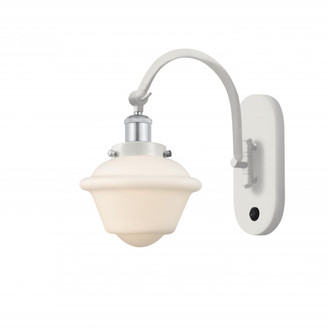Oxford - 1 Light - 8 inch - White Polished Chrome - Sconce (3442|918-1W-WPC-G531)
