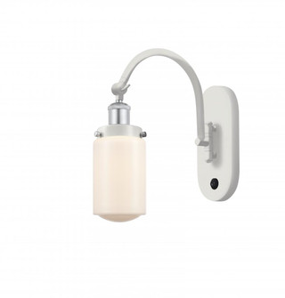 Dover - 1 Light - 5 inch - White Polished Chrome - Adjustable Swing Arm (3442|918-1W-WPC-G311)