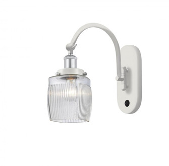 Colton - 1 Light - 6 inch - White Polished Chrome - Sconce (3442|918-1W-WPC-G302)