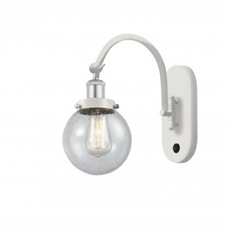Beacon - 1 Light - 6 inch - White Polished Chrome - Sconce (3442|918-1W-WPC-G204-6)