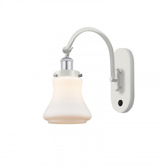 Bellmont - 1 Light - 7 inch - White Polished Chrome - Sconce (3442|918-1W-WPC-G191)