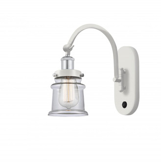 Canton - 1 Light - 7 inch - White Polished Chrome - Sconce (3442|918-1W-WPC-G182S)