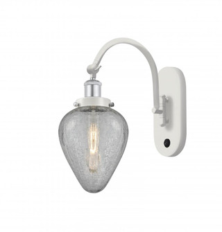 Geneseo - 1 Light - 7 inch - White Polished Chrome - Sconce (3442|918-1W-WPC-G165)
