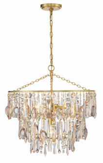 Elsa 20'' Antique Gold Chandelier (205|ELS-7103-GA)