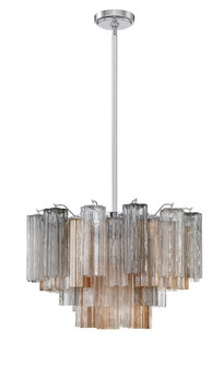 Addis 22'' Polished Chrome Chandelier (205|ADD-308-CH-AU)