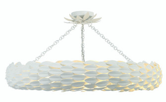 Broche 33.5'' Matte White Semi Flush Mount (205|538-MT_CEILING)