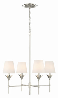 Broche 28'' Antique Silver Chandelier (205|534-SA)