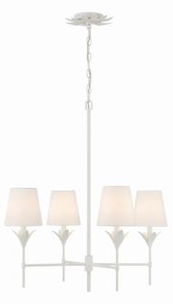 Broche 28'' Matte White Chandelier (205|534-MT)