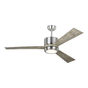 Vision 52 LED - Brushed Steel w LGWO Blades (38|3VNR52BSLGD-V1)