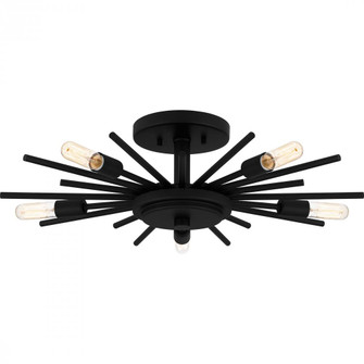 Quoizel Semi-Flush Mount (26|QSF6158MBK)