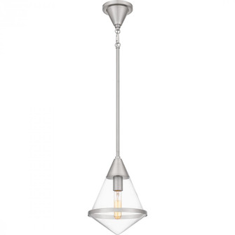 Hidalgo 1-Light Brushed Nickel Mini Pendant Light (26|QPP6160BN)