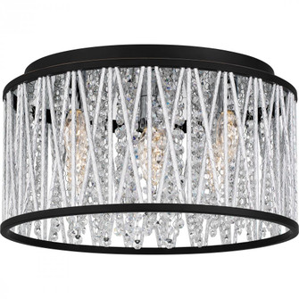 Celeste 5-Light Matte Black Flush Mount Light (26|PCCET1616MBK)