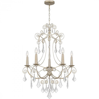 Merida 5-Light Vintage Gold Chandelier (26|MER5028VG)