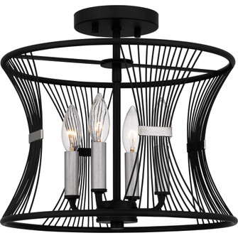 Leiland Semi-Flush Mount (26|LEI1714MBK)