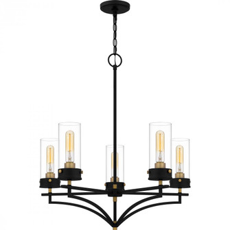 Hillside 5-Light Matte Black Chandelier (26|HLS5026MBK)