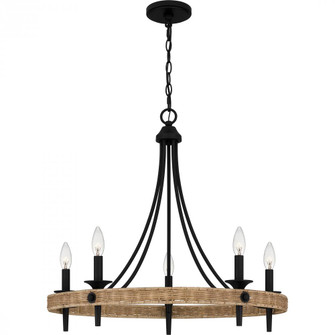 Catania 5-Light Matte Black Chandelier (26|CNI5026MBK)