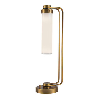 Wynwood 22-in Vintage Brass/Glossy Opal 1 Light Table Lamp (7713|TL355022VBGO)