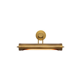 Wynwood 20-in Vintage Brass 2 Lights Damp-Rated Wall/Picture Light (7713|PL355220VB)