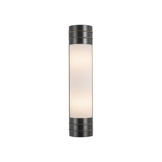 Willard 18-in Urban Bronze/Opal Matte Glass 2 Lights Wall/Vanity (7713|WV348218UBOP)