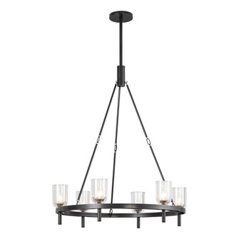 Lucian 32-in Clear Crystal/Urban Bronze 6 Lights Chandeliers (7713|CH338632UBCC)