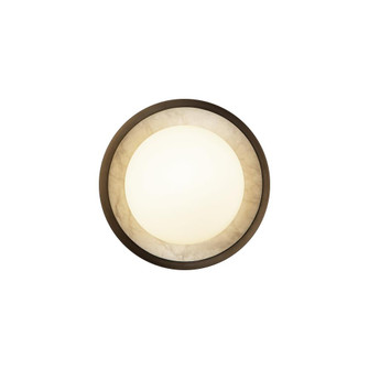 Alonso 8-in Urban Bronze Damp-Rated Dimmable LED Wall/Vanity Light (7713|WV320108UB)