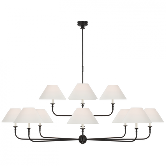 Piaf Oversized Two Tier Chandelier (279|TOB 5458AI/EBO-L)