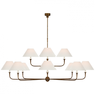 Piaf Oversized Two Tier Chandelier (279|TOB 5458AG-L)